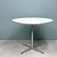フリッツハンセン Fritz Hansen スーパー円テーブル A623 ダイニングテーブル Aテーブル Φ90cm ホワイト アルネ・ヤコブセン ブルーノ・マットソン ピート・ハイン 北欧家具 ◎