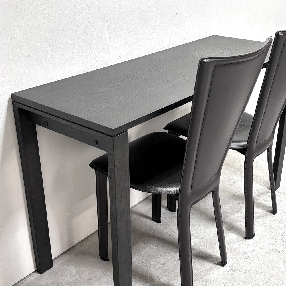 カリモク karimoku ユーティリティプラス Utility plus デスク シアーブラック オーク材 120×45cm モダンスタイル ●