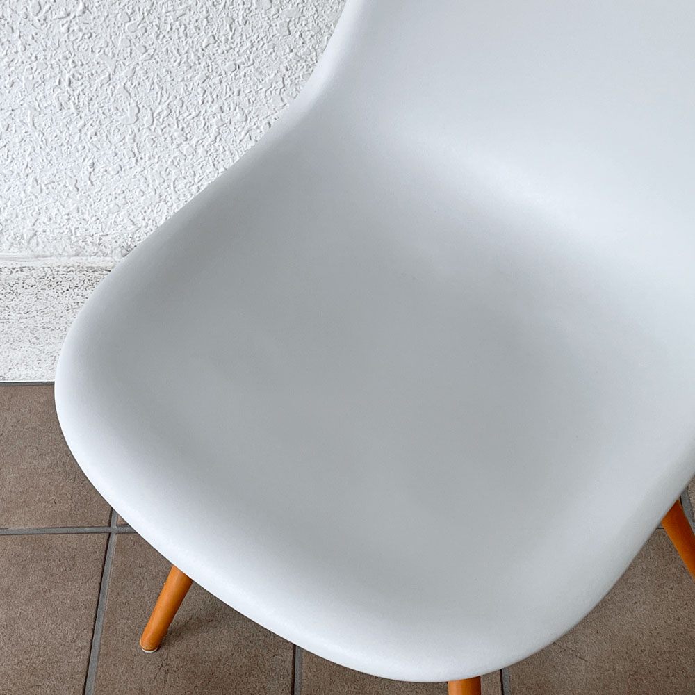 ハーマンミラー HermanMiller サイドシェルチェア ドゥエルレッグ DSW アルパイン ポリプロピレン製 イームズ ミッドセンチュリー ◇
