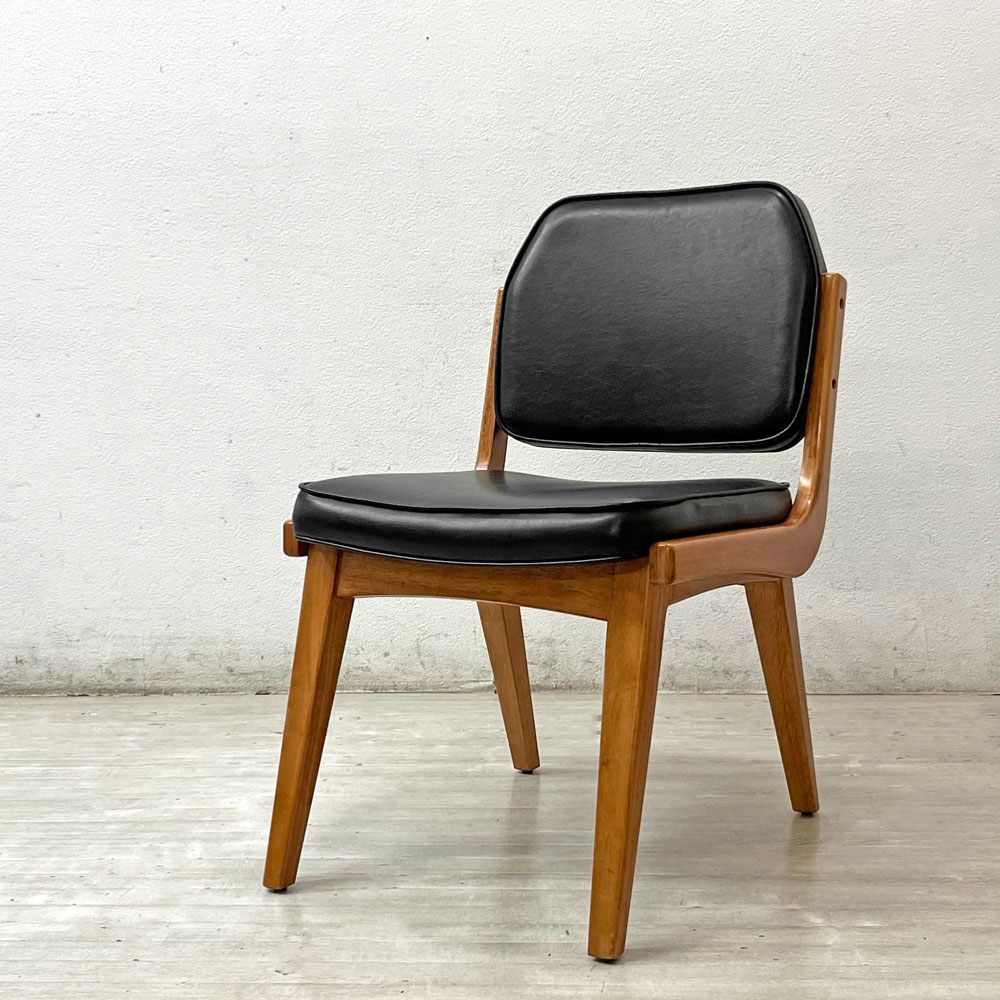 アクメファニチャー ACME Furniture シエラチェア SIERRA CHAIR ダイニングチェア ラバーウッド ビニールレザーシート A ●