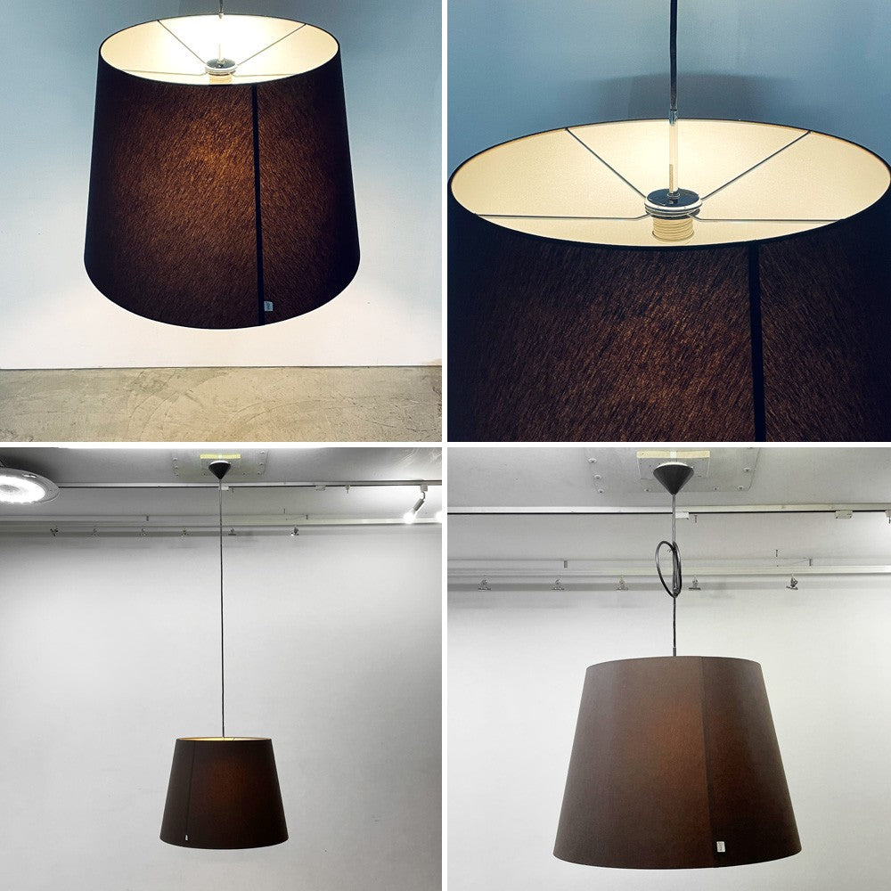 モーイ moooi molha ペンダントライト 照明 ファブリックシェード ブラウン オランダ ●