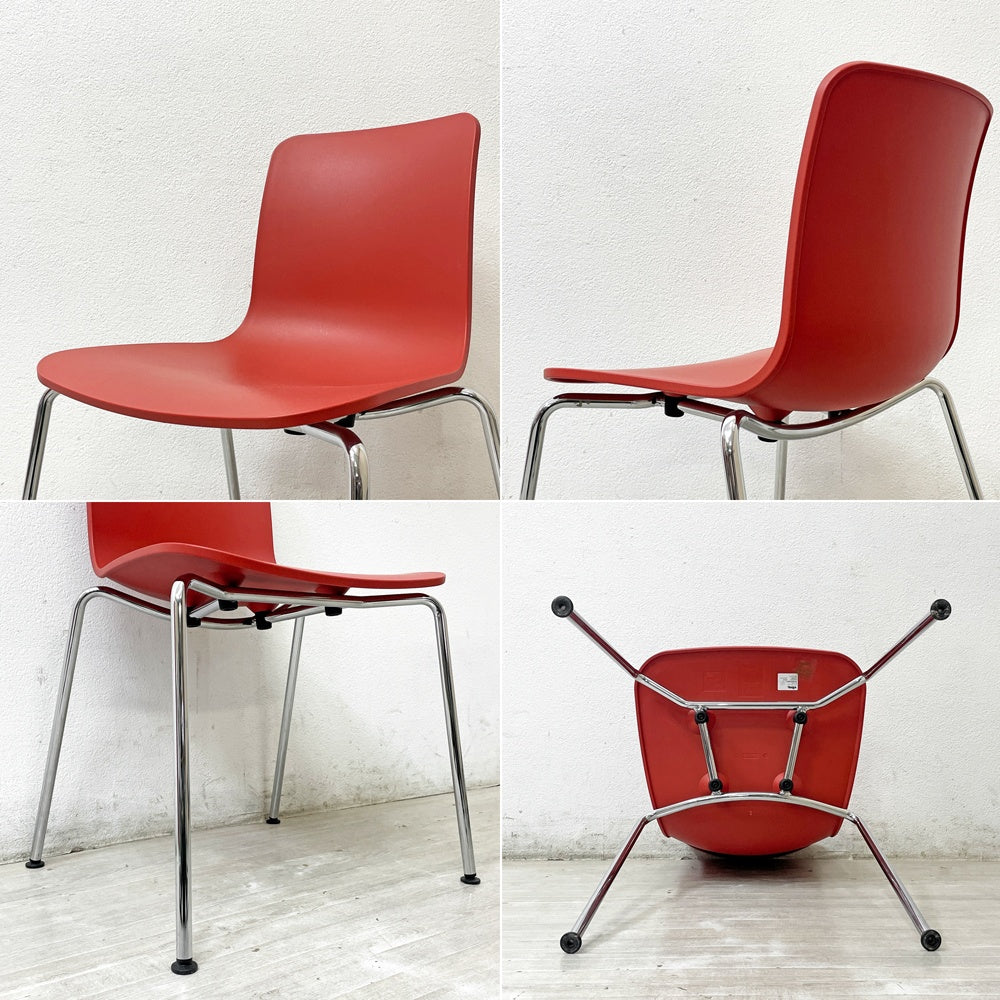 ヴィトラ vitra ハルチューブ HAL Tube サイドチェア ダイニングチェア スタッカブル ジャスパー・モリソン 2脚セット ●