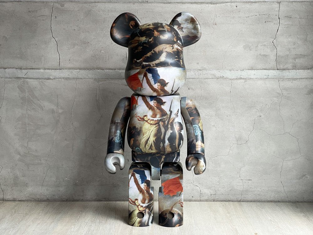 メディコムトイ MEDICOM TOY ルーブル Louvre ×ベアブリック BE@RBRICK ウジエーヌ・ドラクロワ "Liberty Leading the People" 1000% ♪