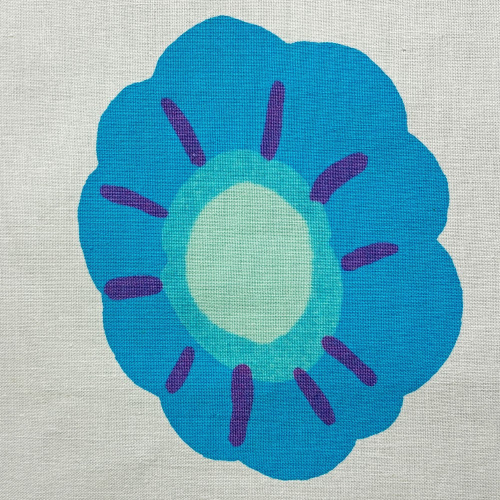 マリメッコ marimekko Nekku 生地 ファブリック 脇坂克二 Katsuji Wakisaka フィンランドビンテージ 132×192cm ◎