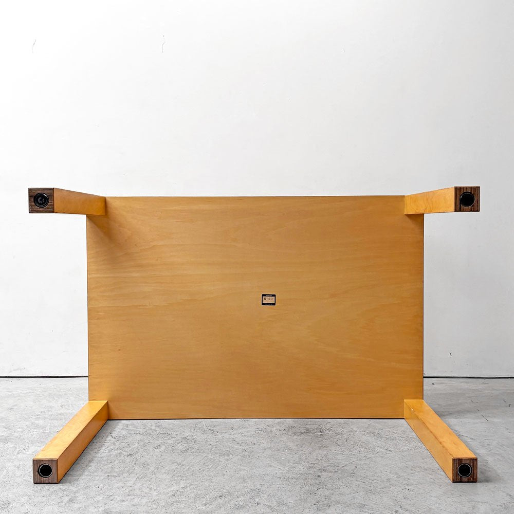 カッシーナイクスシー Cassina ixc. マトリクス MATRIX ダイニングテーブル ビーチ材 旧インターデコール モダンスタイル ●