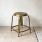 ハウスドクター HOUSE DOCTOR ディファイン スツール Hocker Define Stool 真鍮色 ゴールドペイント デンマーク ★