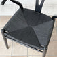 カールハンセン＆サン Carl Hansen & Son CH24 Yチェア ブラックラッカー × ブラックペーパーコード ハンス・J・ウェグナー ビーチ材 A ◇