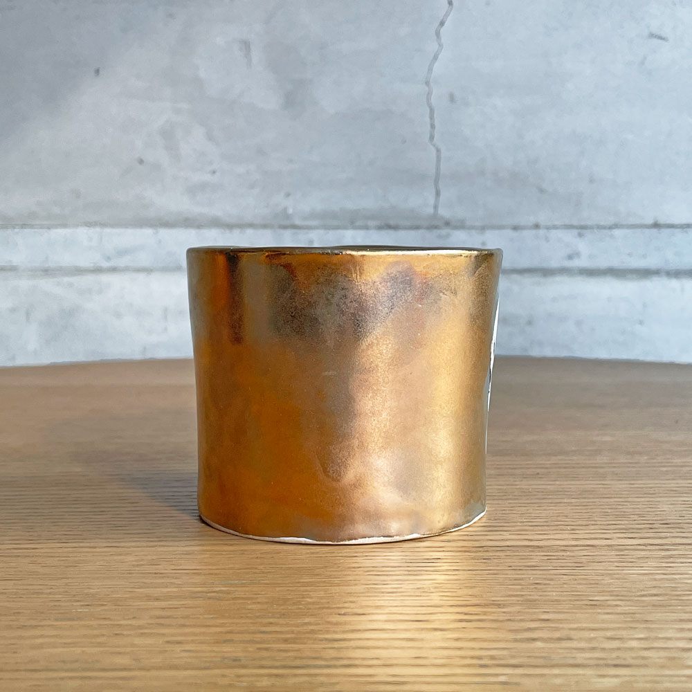 クーンケラミック Kuhn Keramik スカル 髑髏 コーヒーカップ マグカップ ALICE medium coffee cup ゴールドコーティング 金メッキ ドイツ 希少 ♪