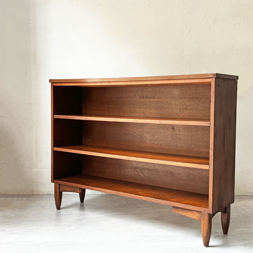 バートンファニチャー BARTON FURNITURE CO. ブックシェルフ キャビネット アメリカン ビンテージ US vitage 米軍官給品 ★