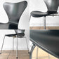 フリッツハンセン Fritz Hansen 3107 セブンチェア ラッカー ブラック スタッキング アルネ・ヤコブセン デンマーク 北欧家具 ◇