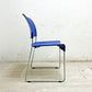 ヴィトラ Vitra シムチェア Sim chair スタッキングチェア ジャスパーモリソン ブルー 参考定価￥50,600 A ●