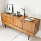 ポートウッドファニチャー Portwood furniture チーク材 サイドボード キャビネット W183cm 英国 UKビンテージ ★