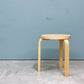 アルテック Artek スツール60 Stool60 バーチ材 ナチュラルラッカー 3本脚 アルヴァ・アアルト フィンランド 北欧 talo購入品 ◎