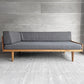 モモナチュラル Momo Natural デイソファ DAY SOFA 2.5シーター ONE ARM L 片アーム オーク無垢材フレーム 参考定価145,000円 ♪