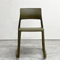 ヴィトラ Vitra ティプトン Tip Ton ワークチェア ダイニングチェア デスクチェア オリーブ スタッキング チルト機能 定価￥40.700- ●