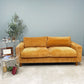 アクメファニチャー ACME Furniture ジェティ フェザー ソファ JETTY FEATHER SOFA 2シーター (L) コーデュロイ マスタード W187cm 定価￥332,200- ◎