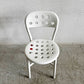 マジス MAGIS パイプチェア Pipe Chair ダイニングチェア パンチングシート アームなし ホワイト 屋外使用可 ジャスパー・モリソン 未使用品 定価￥90,200- 〓