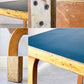 アルテック artek ダイニングテーブル 80A ブルーリノリウム W122cm アルヴァ・アアルト フィンランド 北欧 ビンテージ ★