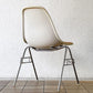 ハーマンミラー Herman Miller サイドシェルチェア サード 3rd ビンテージ PVCレザー FRP製 スタッキングベース イームズ C ◇