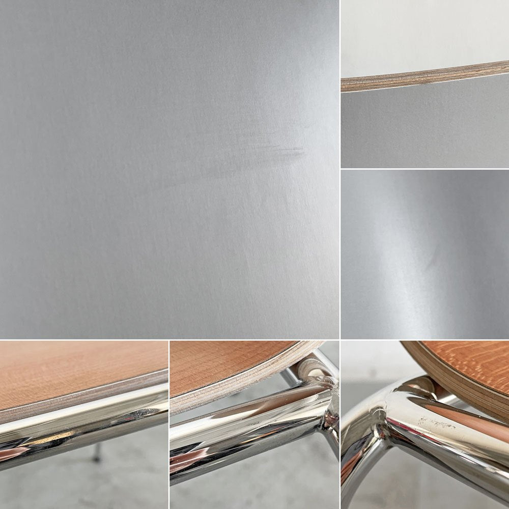 エンゲルブレヒト Engelbrechts チャリック CHAIRIK 101 スタッキングチェア 4本脚 バーチ材 3色 6脚セット 専用トローリー付 エリック・マグヌッセン 未使用保管品 〓