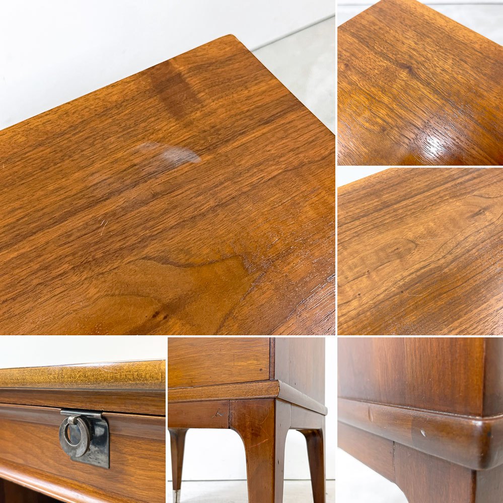 ホワイトファニチャー カンパニー White Furniture Company ナイトテーブル サイドチェスト 1ドロワー USビンテージ US Vintage 米国家具 ミッドセンチュリー ●