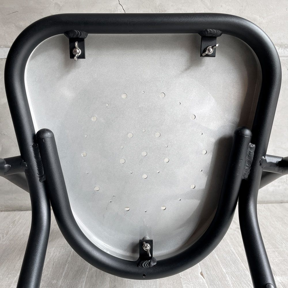 DCW EDITIONS サーピル チェア SURPIL CHAIR SL10 ジュリアン・アンリ・ポルシェ Julien Henri Porsche カフェチェア メタルチェア 座面2種 アルミニウム ブラックウッド フランス ♪