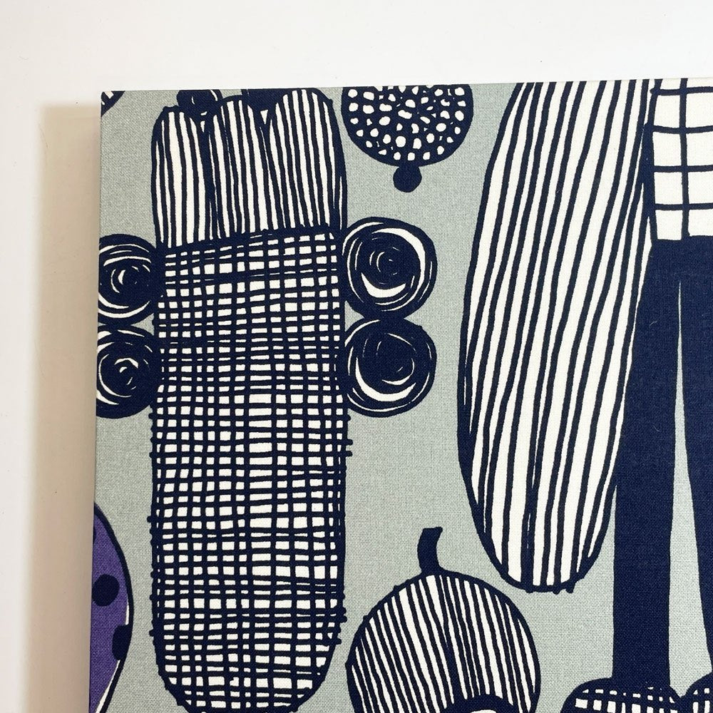 マリメッコ marimekko プータルフリン・パルハート PUUTARHURIN PARHAAT ファブリックパネル 40x40cm マイヤ・ロウエカリ フィンランド 北欧雑貨 ★