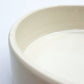 岩田哲宏 台皿 コンポート皿 半磁器 白 透明釉 Φ12cm 現代作家 ●