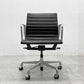 ハーマンミラー Herman Miller イームズアルミナムグループチェア マネージメントチェア アルミバフベース ガス圧昇降 5本脚 キャスター 本革 〓