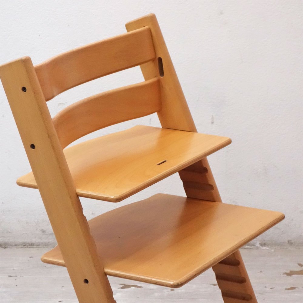ストッケ STOKKE トリップトラップ TRIPP TRAPP ベビーチェア キッズチェア S/N4～ ノルウェー 北欧家具 ●