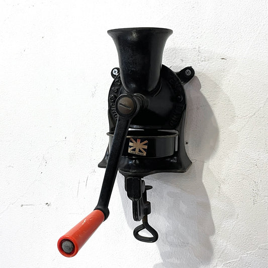 スポング SPONG & CO LTD ビンテージ コーヒーミル グラインダー Model NO.1 壁面やデスクに取り付け可能 英国 イギリスビンテージ ★