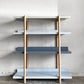デュエンデ DUENDE マージシェルフ4 Marge shelf 4 オーク無垢 スチール 芦沢啓治 シンプルモダン ナチュラルテイスト ■