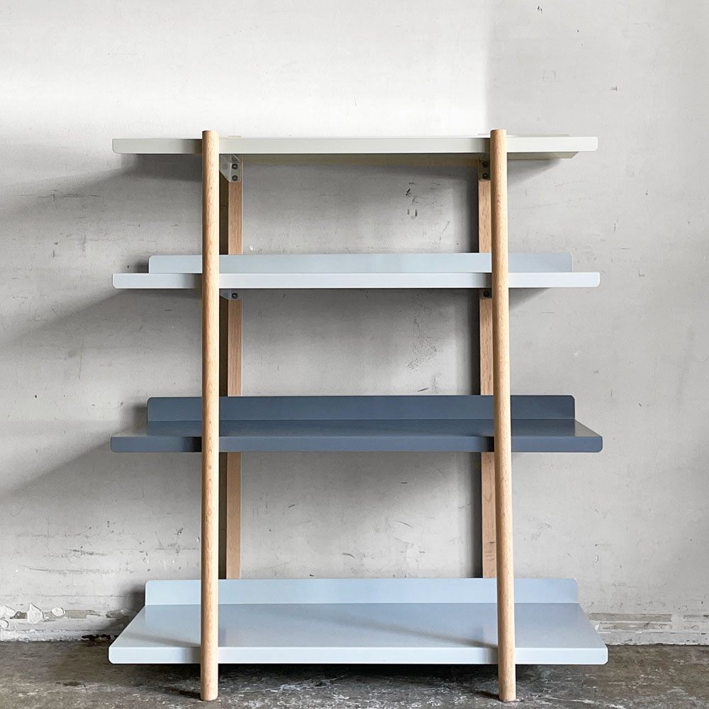 デュエンデ DUENDE マージシェルフ4 Marge shelf 4 オーク無垢 スチール 芦沢啓治 シンプルモダン ナチュラルテイスト ■