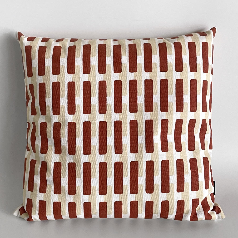 アルテック artek シエナ クッションカバー Siena Cushion Cover ブリック × サンド シャドー インナークッション付 W40×D40 北欧雑貨 デンマーク ■