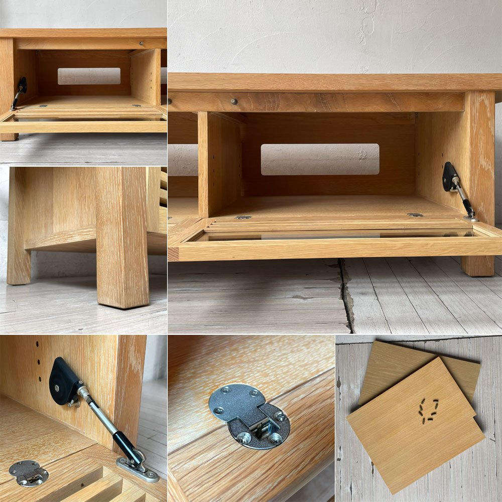 アクタス ACTUS スローハウス SLOW HOUSE ピエニ PIENI TVボード オーク材 W130cm ★