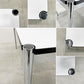 USMモジュラーファニチャー USM Haller ハラーテーブル ワーキングデスク ダイニングテーブル W150cm アジャスター パールグレーラミネート(ホワイト) 高さ調整機能付 〓