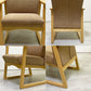 平田椅子製作所 HIRATA CHAIR ポーザハイ POSA Hi ラウンジチェア Lサイズ アッシュ無垢材 ファブリック ベージュ系  諸富家具 ●