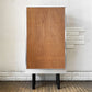 パシフィックファニチャーサービス PACIFIC FURNITURE SERVICE P.F.S. アルミナム ALUMINIUM GLASS CASE ガラスケース AL-60 オーク材 スチール脚 W60cm 定価￥121,000 - ◎