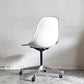 ハーマンミラー Herman Miller サイドシェルチェア セカンド 2nd FRP パーチメントカラー キャスターベース イームズ ビンテージ ■