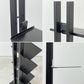 ルネセイコウ Runeseikou シャトー Shateau シリーズ STH-130 ブックタワー タワーシェルフ ブックシェルフ6段 ブラック モダンデザイン ●