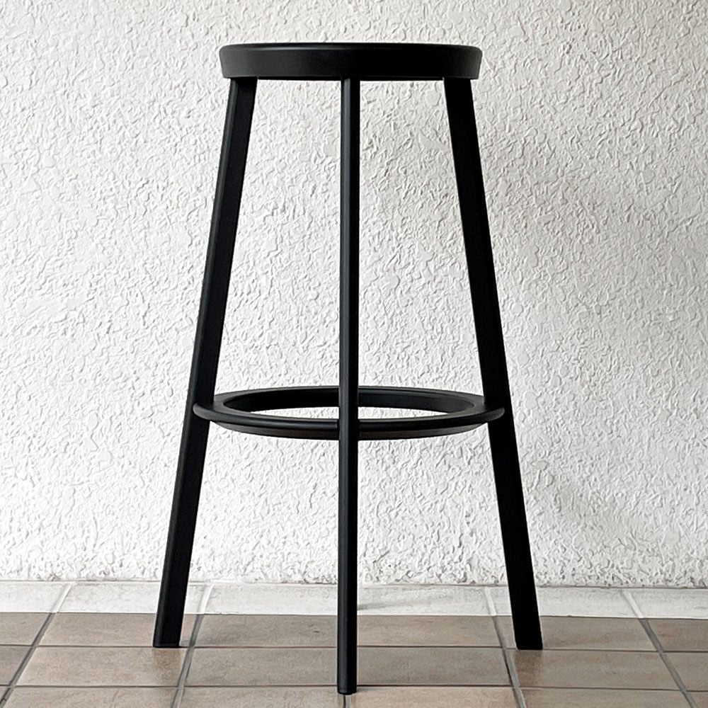 マジス MAGIS デジャヴ DEJA-VU STOOL カウンタースツール ブラック H76cm 屋外使用可 深澤直人 定価85,800円 ◇
