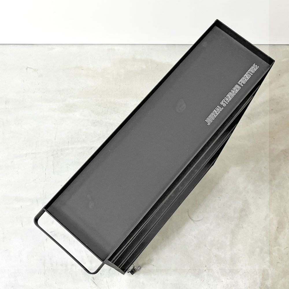 ジャーナルスタンダードファニチャー TOWER x JSF スリムワゴンハンドル SLIM WAGON HANDLE スチール スパイスラック 収納ワゴン ●