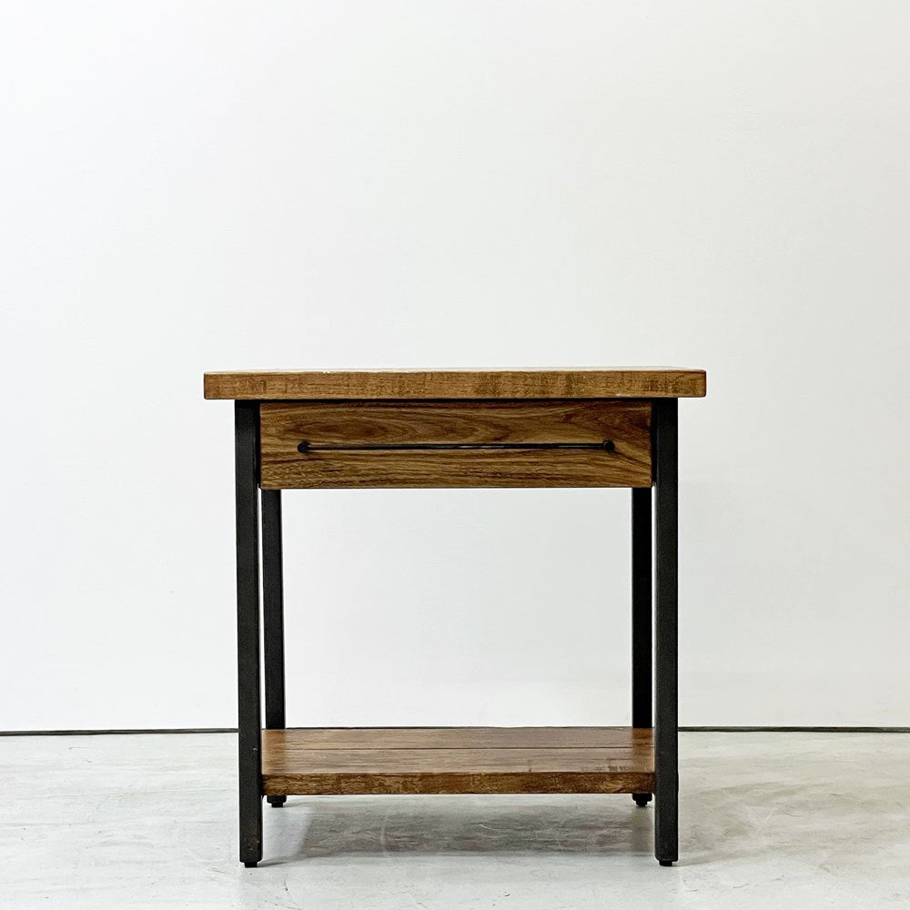 アクメファニチャー ACME Furniture グランビュー エンドテーブル GRANDVIEW END TABLE サイドテーブル ナイトテーブル オーク無垢材 インダストリアルデザイン ●