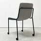 コクヨ KOKUYO オフセットフレームチェア offset frame chair オフィスチェア スタッキングチェア 4本脚 ファブリックシート スカイグレー キャスター C ●