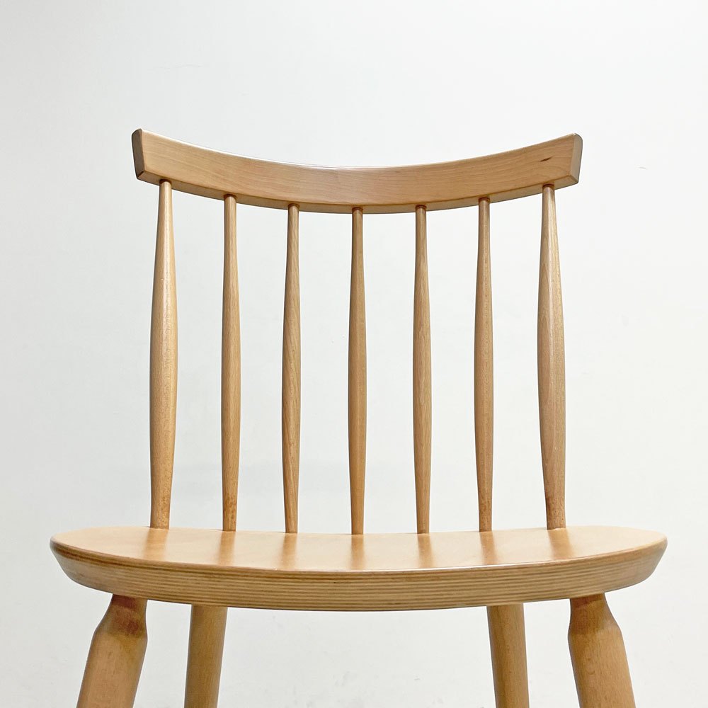 ウニコ unico コトナ kotona ダイニングチェア ビーチ材 ウィンザーチェア ボウバックチェア ナチュラル ポーランド製 ●