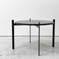オックスデンマーク OX DENMARQ シングルデックテーブル SINGLE DECK TABLE 大理石×スチール ブラック モダンデザイン ●