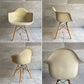 ハーマンミラー Herman Miller アームシェルチェア セカンド 2nd ビンテージ FRP パーチメント ダヴェルレッグベース イームズ ミッドセンチュリー ♪