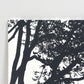 マリメッコ marimekko トゥーリ TUULI ファブリックパネル マイヤ・イソラ 90×60cm モノトーン ブラック＆ホワイト 北欧 フィンランド ●