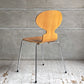フリッツハンセン Fritz Hansen 3101 アントチェア 4本脚 ナチュラルビーチ材 ラッカー仕上げ アルネ・ヤコブセン 北欧家具 C ♪