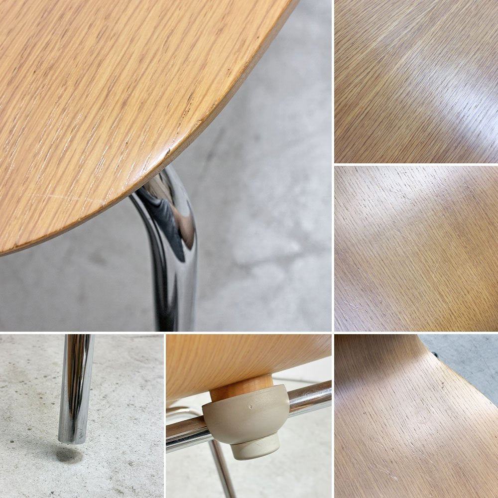 カッペリーニ Cappellini テイト TATE スタッキングチェア プライウッド ジャスパー・モリソン ナチュラルカラー 店舗什器 イタリア 現状品 ●